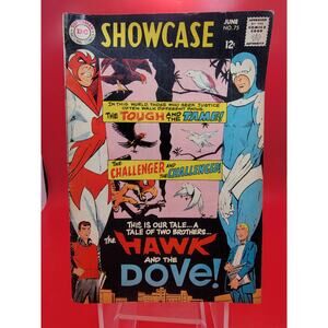 Showcase #75 JUNE 1968 DC COMICS- 1st Appearance of Hawk and Dove